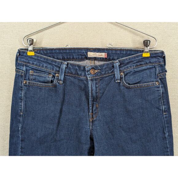 Levi's 345 Blue Jeans Size 12 Medium Low Boot Cut -0424B182 - Picture 2 of 10